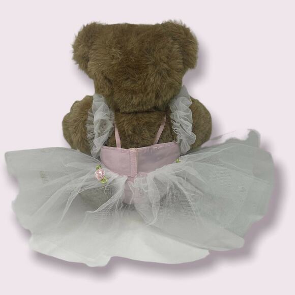 Vermont Teddy Bear Ballerina Tulle Jointed Plush 16” 2011 - Picture 4 of 11
